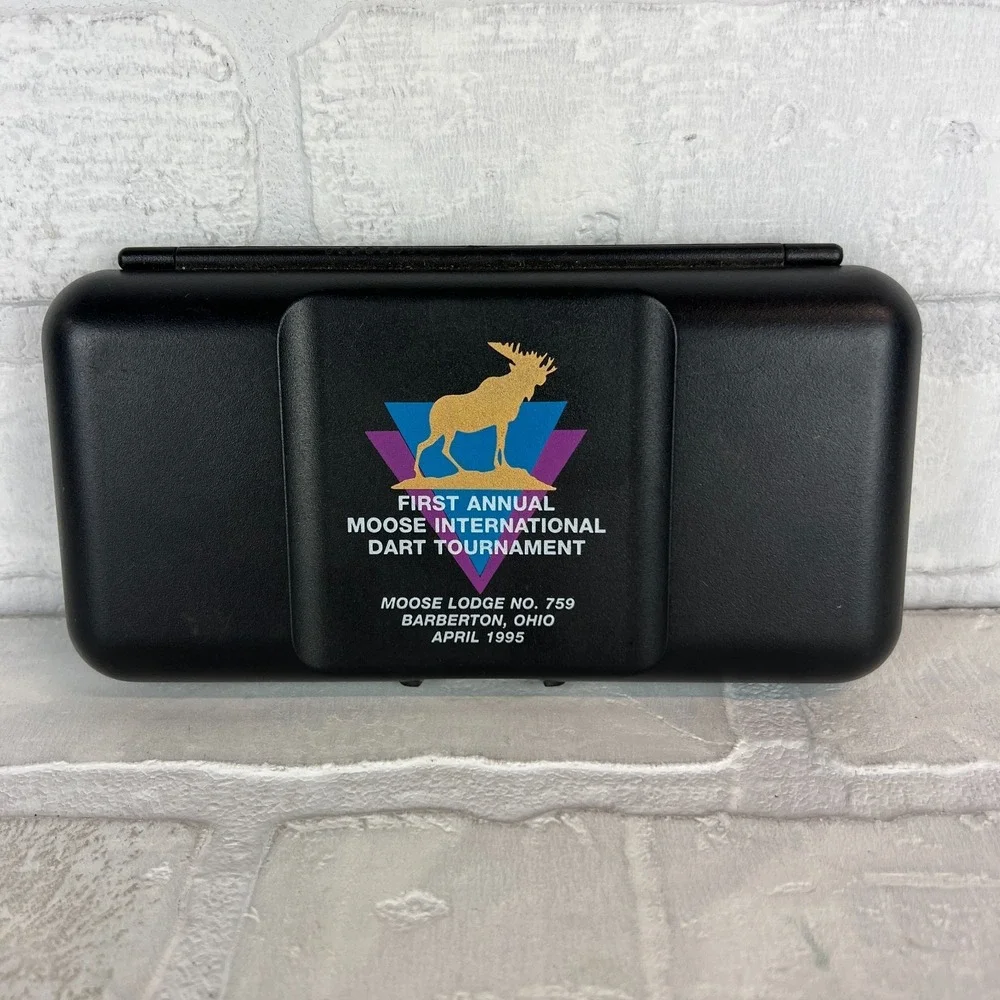 Moose Lodge Dart Set 759 Barberton Ohio 1995 1st Annual International Tournament